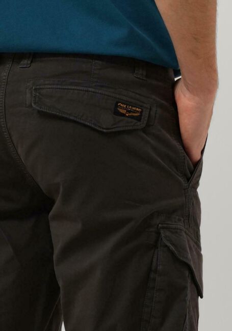 Donkergrijze PME LEGEND Korte broek NORDROP CARGO SHORTS STRETCH TWILL - large