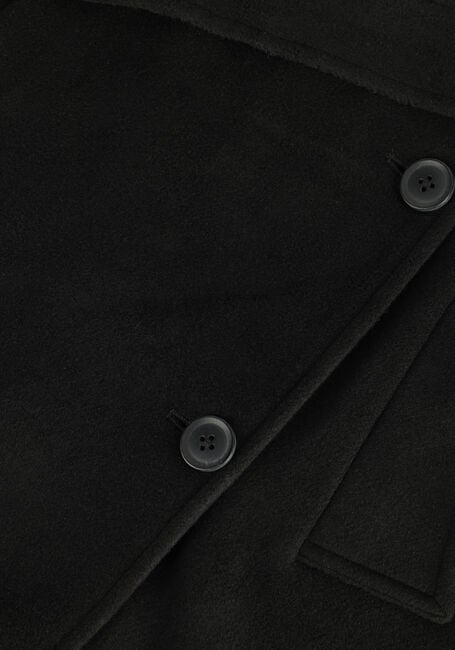 Zwarte OBJECT Mantel CLARA WOOL COAT - large