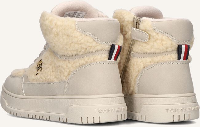 Beige TOMMY HILFIGER Hoge sneakers HIGH TOP LACE-UP Beige TOMMY HILFIGER Hoge sneakers HIGH TOP LACE-UP - large
