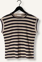 Donkerblauwe BY-BAR Top TOBI BIG STRIPE TOP Donkerblauwe BY-BAR Top TOBI BIG STRIPE TOP - medium