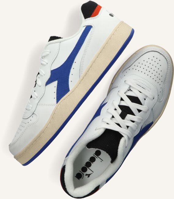 Witte DIADORA Lage sneakers MI BASKET LOW ICONA Witte DIADORA Lage sneakers MI BASKET LOW ICONA - large