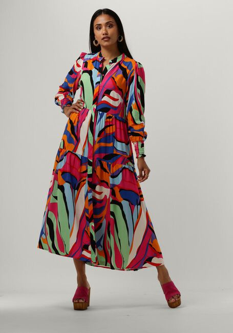 Multi Y.A.S. Midi jurk YASALIRA LS LONG SHIRT DRESS S. NOOS - large