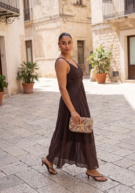 Bruine COPENHAGEN MUSE Maxi jurk CMJOAN-DRESS - large