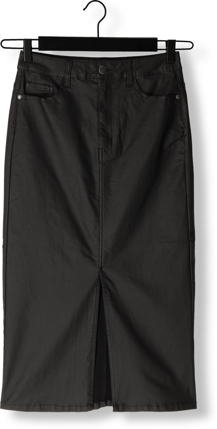 OBJECT Dames Rokken Objnaya Coated Mw Skirt Zwart