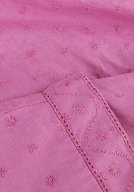 Roze SCOTCH & SODA Mini jurk BRODERIE ANGLAISE PANEL DRESS - large