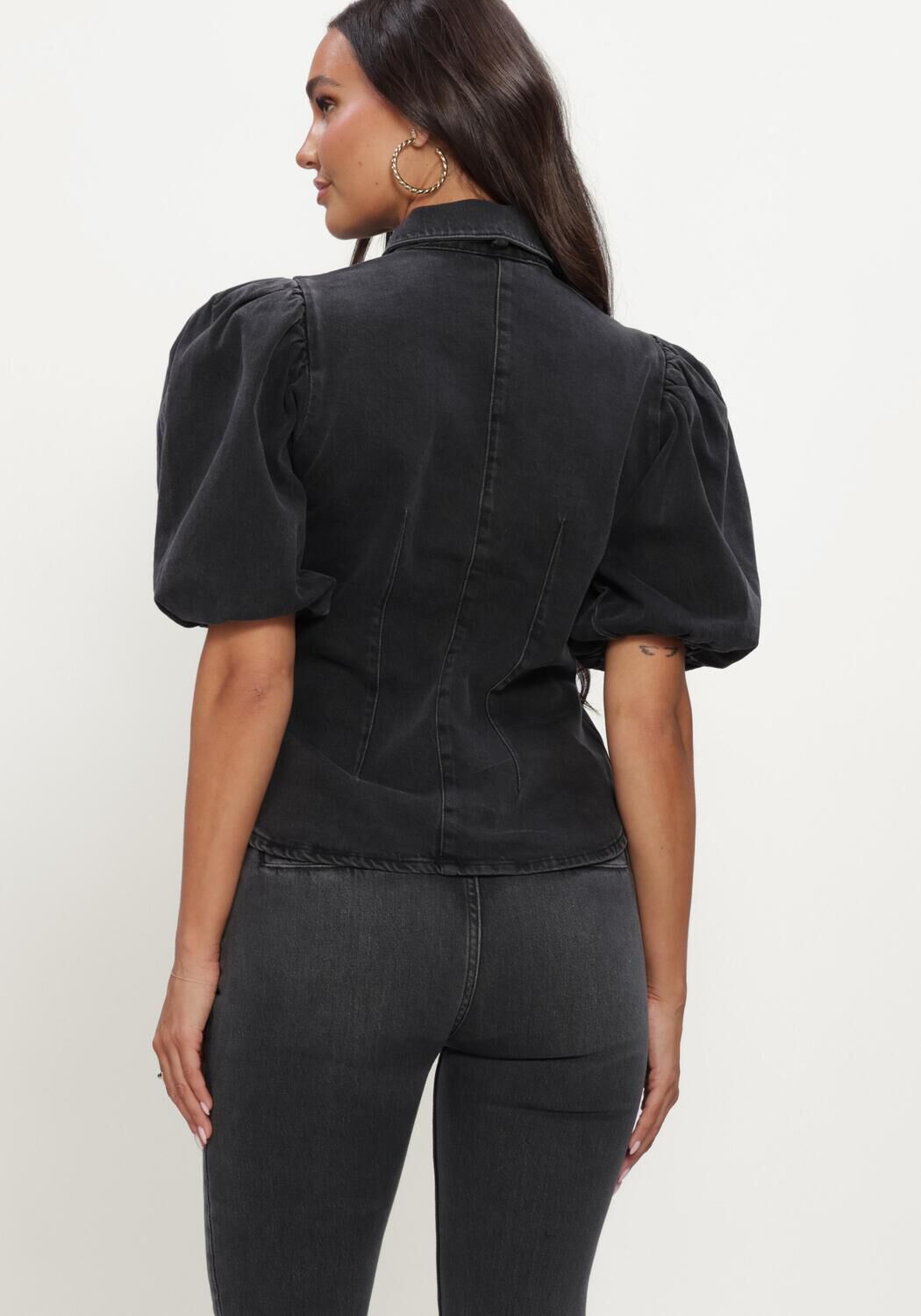 JOSH V Dames Blouses Sila Blouse Donkergrijs