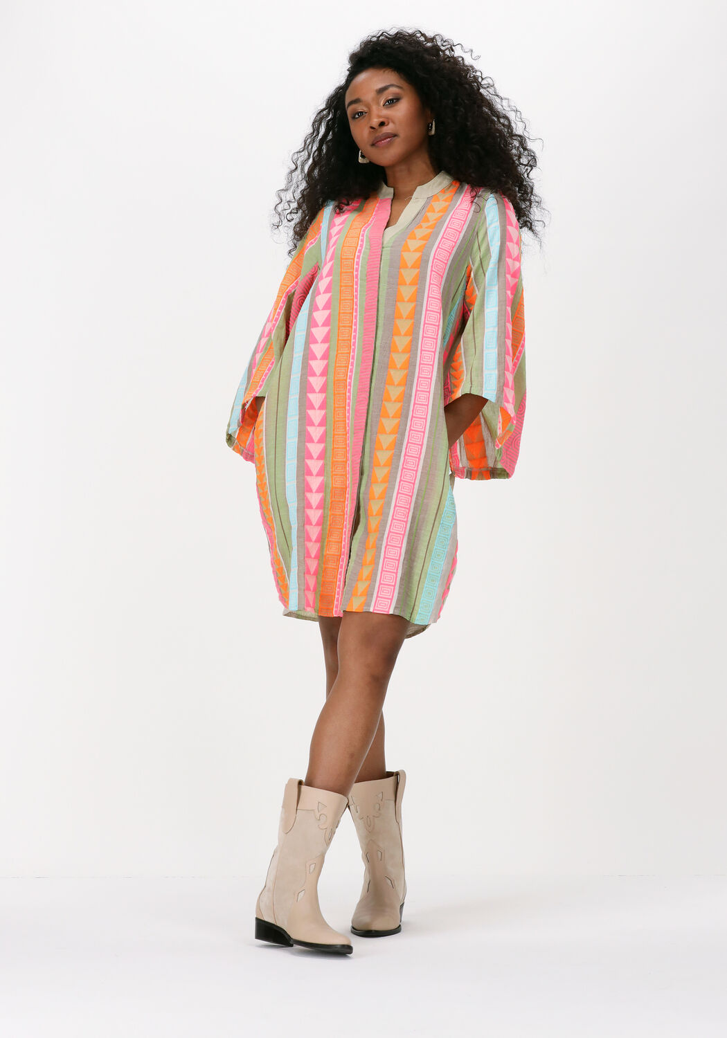 roze devotion mini jurk lasithi