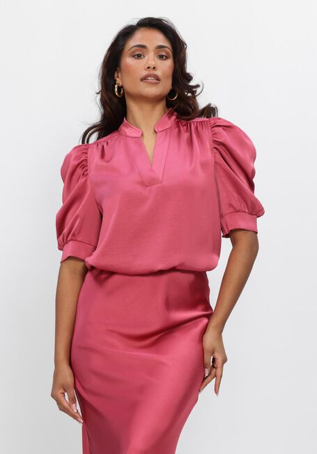 Roze NEO NOIR Blouses ROELLA HEAVY SATEEN BLOUSE - large