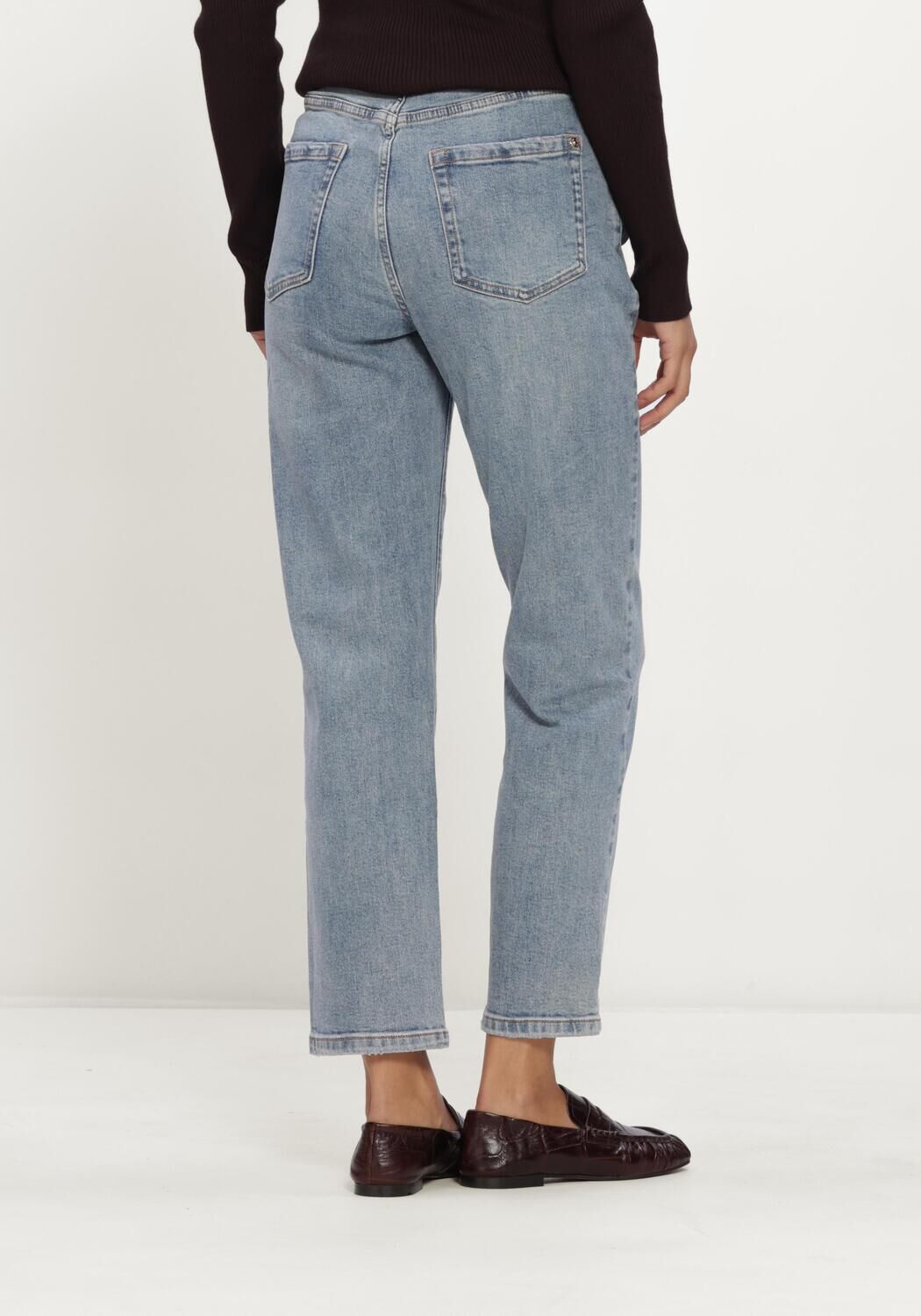 Blauwe JANICE Mom jeans BAILEY - large