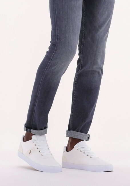 Witte POLO RALPH LAUREN Lage sneakers HANFORD Witte POLO RALPH LAUREN Lage sneakers HANFORD - large