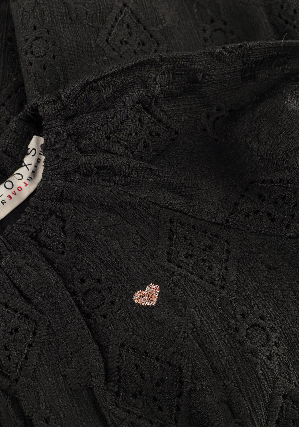 Zwarte LOOXS Little Mini jurk 2533-7879 - large