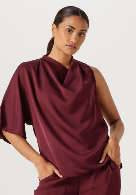 Paarse SELECTED WOMEN Top SLFLAURINA ONE SHOULDER COWL TOP B - large