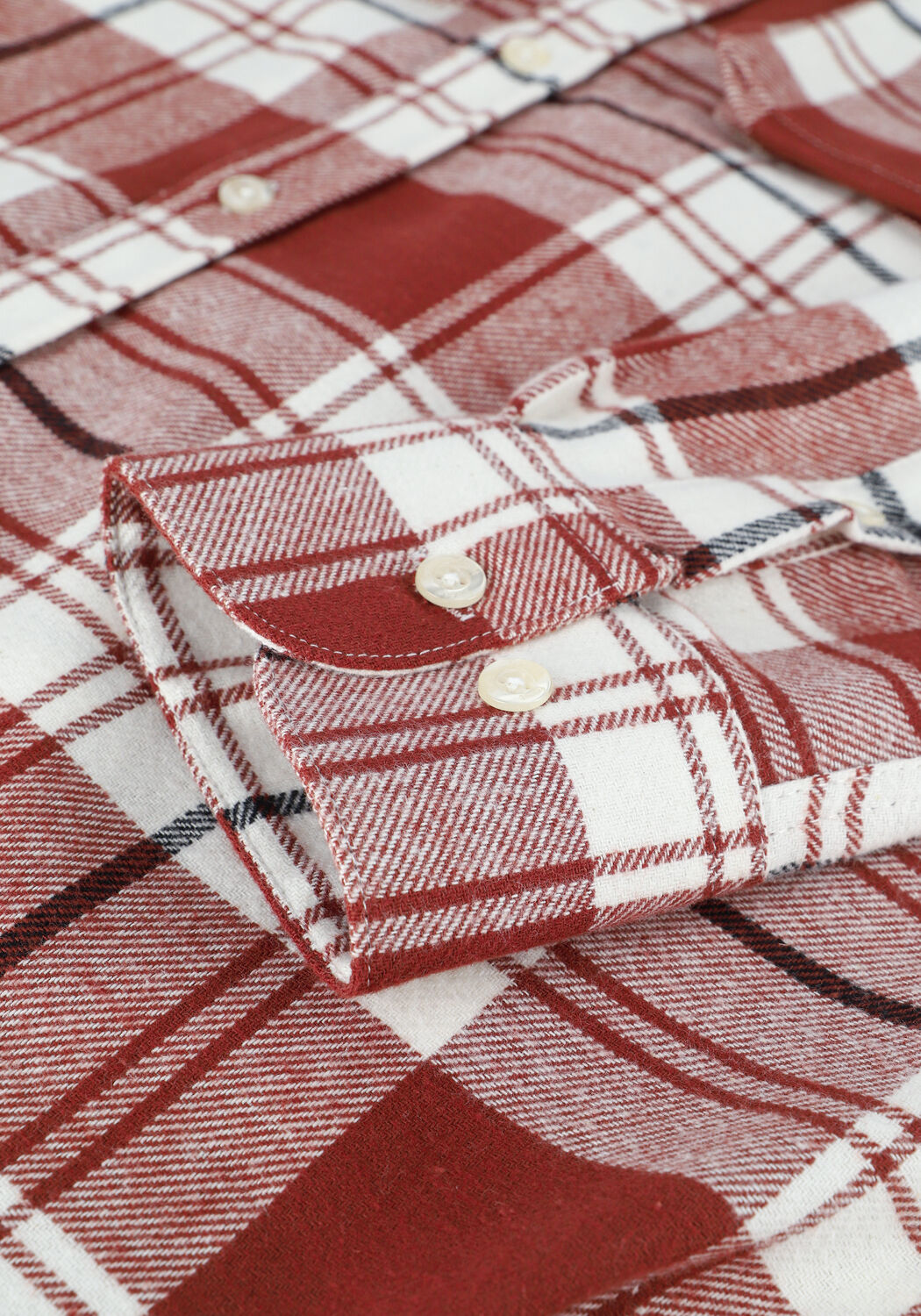 Rode FOR&Eacute;T Casual overhemd ALASKA SHIRT - large