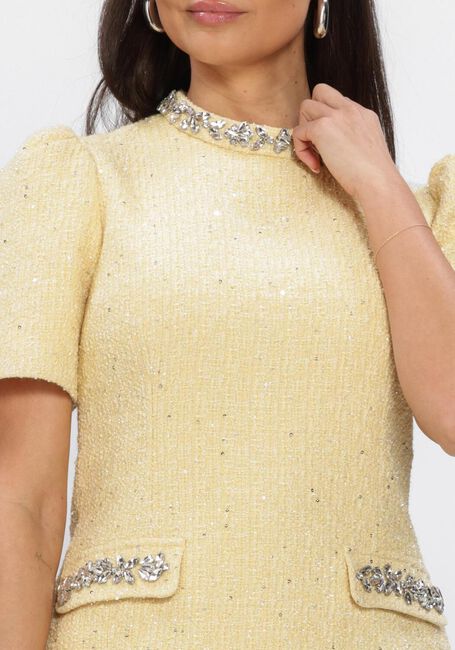 Gele LINA LOCCHI Mini jurk LL-AGNESE - large