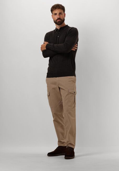 Bruine PROFUOMO Polo POLO LONG SLEEVE Bruine PROFUOMO Polo POLO LONG SLEEVE - large