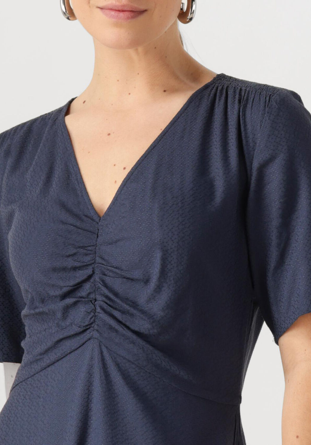 MODSTRÖM Modström Dames Jurken Miguelmd Ss Dress Donkerblauw