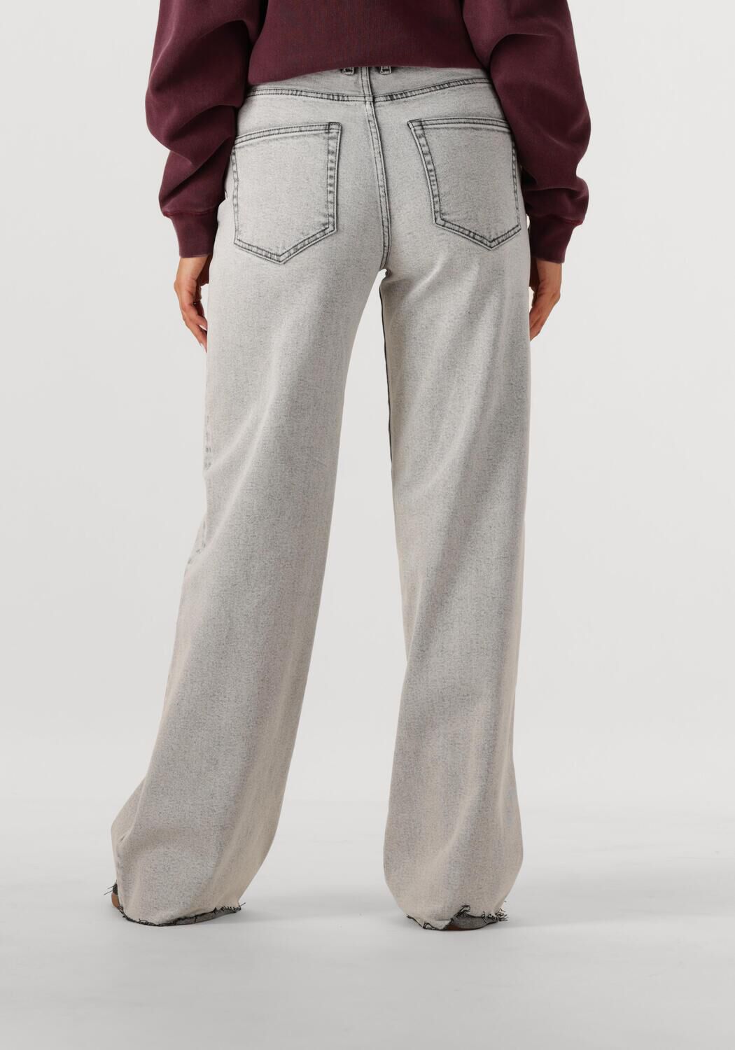 CATWALK JUNKIE Dames Jeans Loose Fit Jeans Grijs