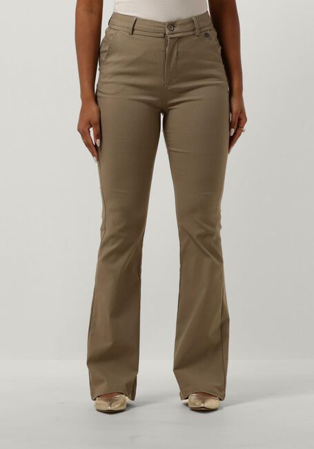 Taupe MINUS Flared broek CARMA FLARED PANT - large