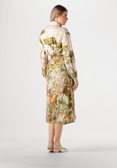 Groene CAROLINE BISS Midi jurk 1161 - large
