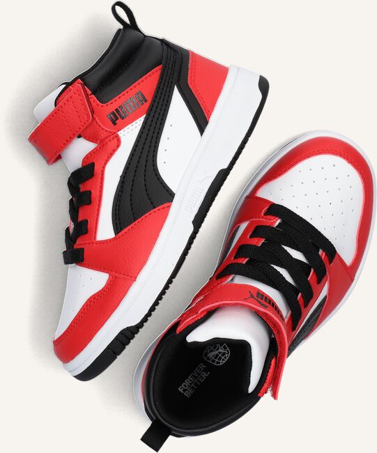 Rode PUMA Hoge sneakers REBOUND V6 MID Rode PUMA Hoge sneakers REBOUND V6 MID - large