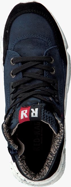 Blauwe RED-RAG Hoge sneaker 15537 - large