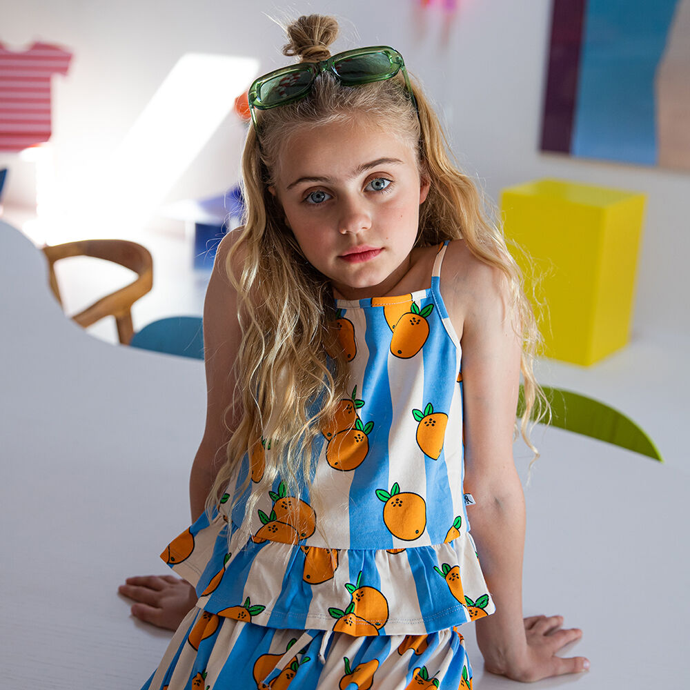 Multi CARLIJNQ Top ORANGE-SUN TOP - large