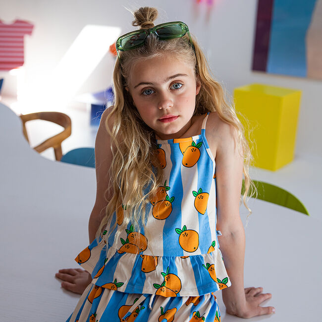 Multi CARLIJNQ Top ORANGE-SUN TOP - large