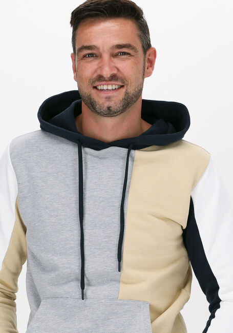Grijze KULTIVATE Sweater SW PATCHED UP - large