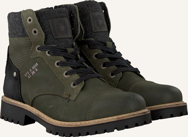 Groene BULLBOXER Veterboots AHA518 Groene BULLBOXER Veterboots AHA518 - large