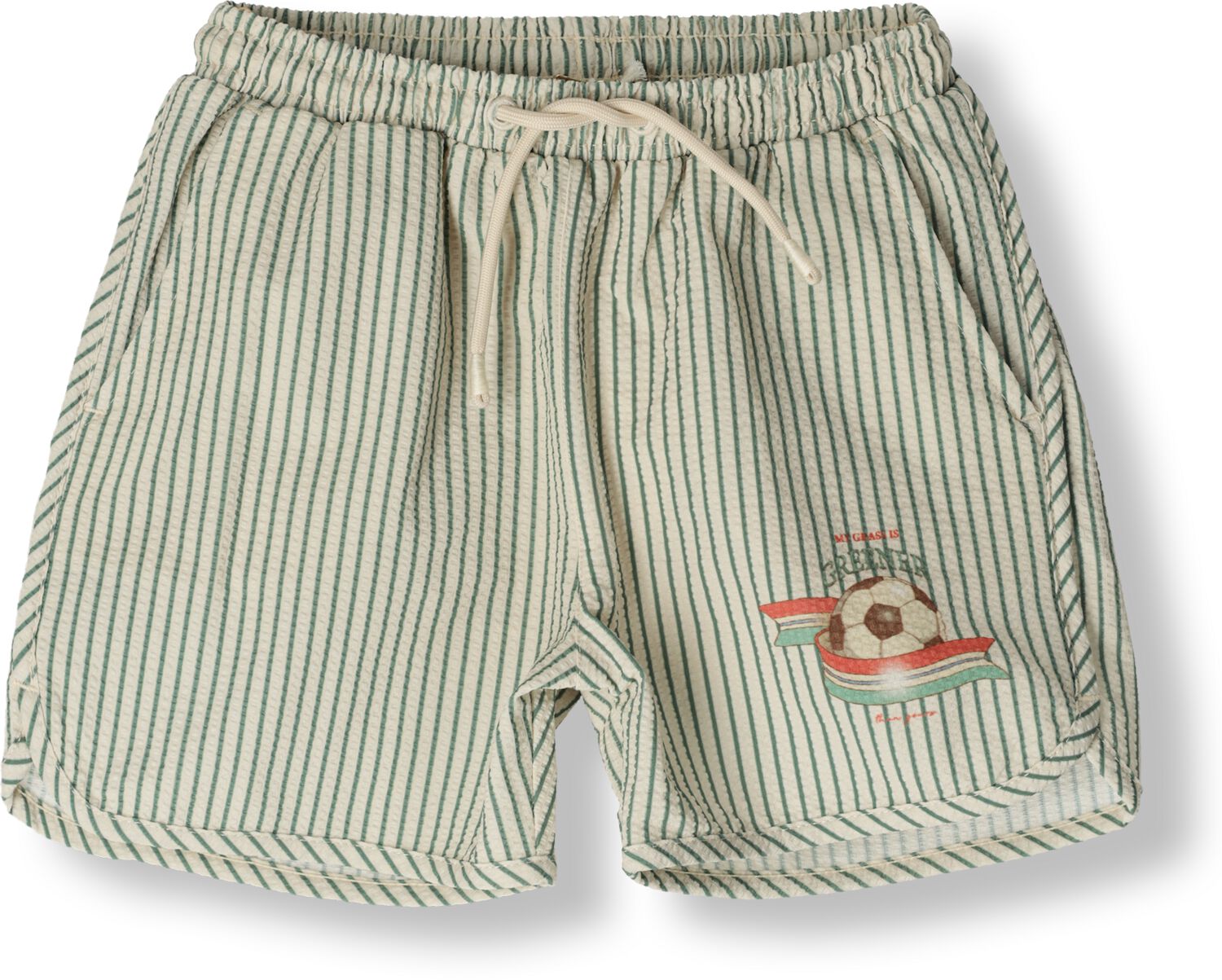 KONGES SLOJD Jongens Zwemkleding Seer Asnou Swimshorts Grs Groen