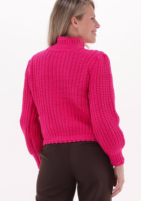 Roze Y.A.S. Trui YASKULA LS KNIT PULLOVER - large
