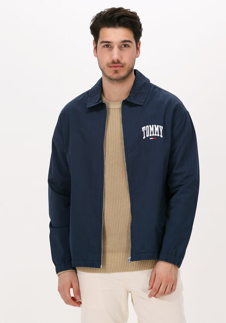 Donkerblauwe TOMMY JEANS Jack TJM MODERN HARRIGTON JACKET - large