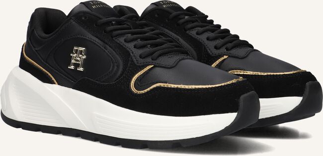 Zwarte TOMMY HILFIGER Lage sneakers CHUNKY FASHION RUNNER Zwarte TOMMY HILFIGER Lage sneakers CHUNKY FASHION RUNNER - large