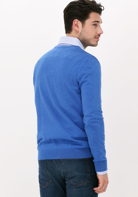 Blauwe SELECTED HOMME Trui SLHBERG CREW NECK NOOS - large