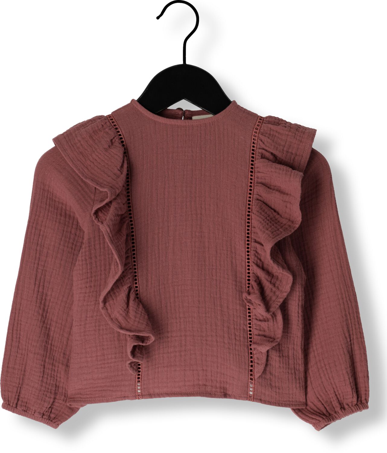 LIL' ATELIER Meisjes Blouses Nmfobina Ls Loose Shirt Lil Aubergine