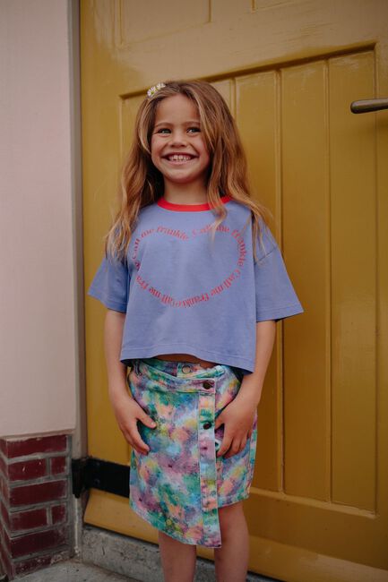 Paarse CALL ME FRANKIE T-shirt LALOVE T-SHIRT - large