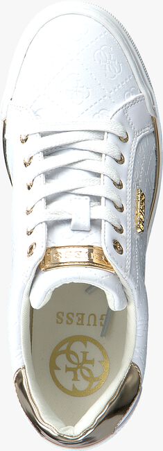 Witte GUESS Sneakers FLOWURS STIVALETTO - large