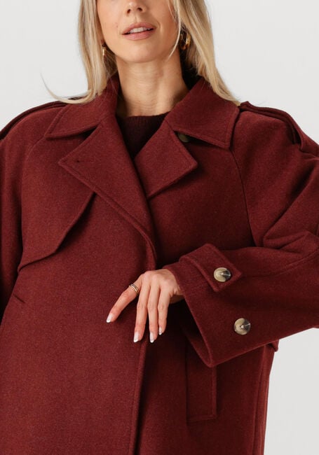 Bordeaux MODSTRÖM Mantel ESMUNDMD JACKET - large
