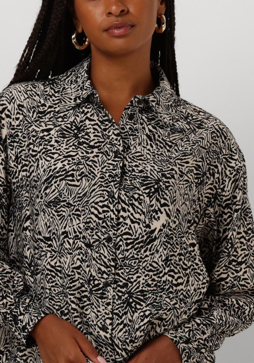 MSCH COPENHAGEN Dames Blouses Mschamabella Shirt Grijs