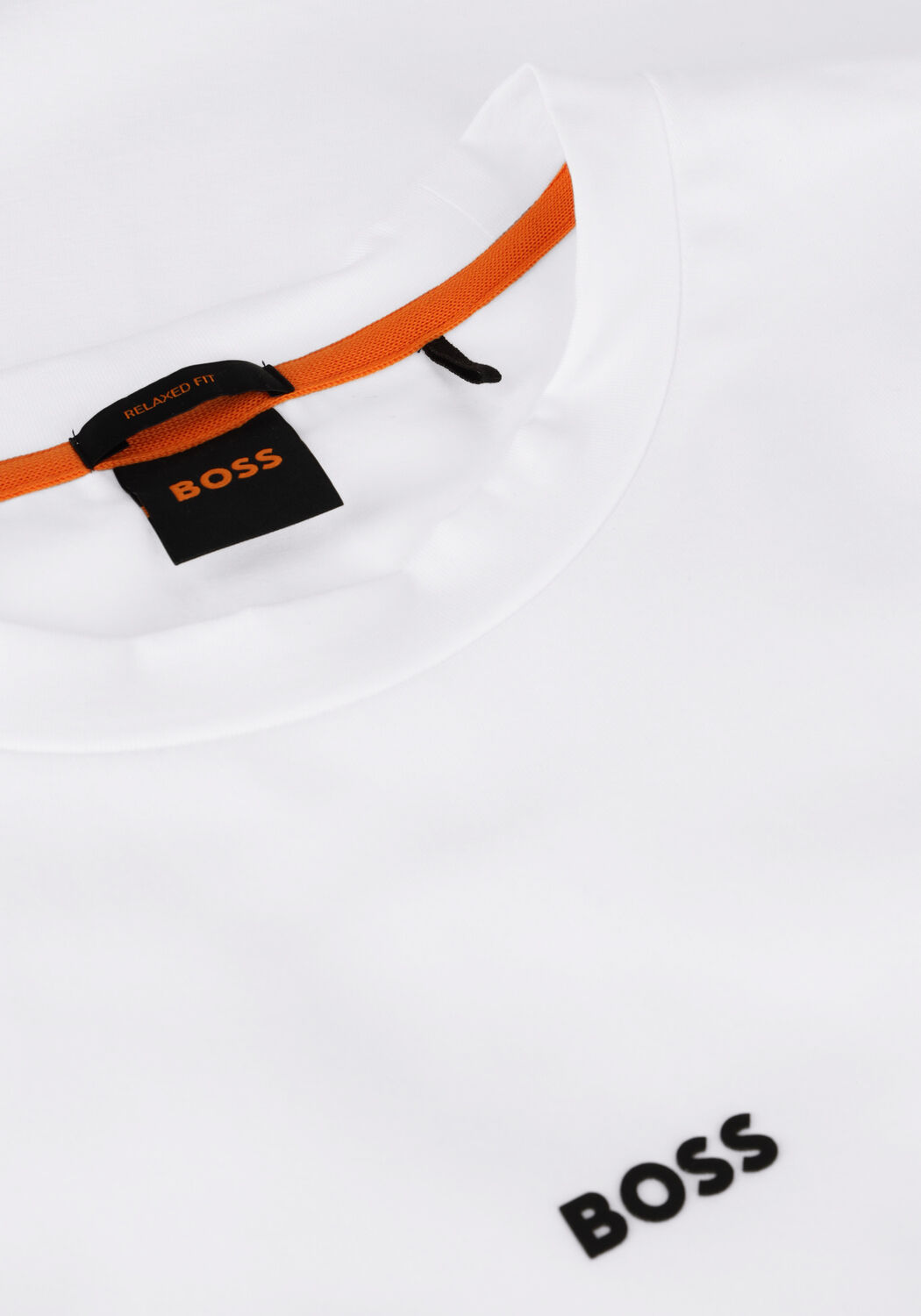 Witte BOSS ORANGE T-shirt TCHUP 10242929 01 - large