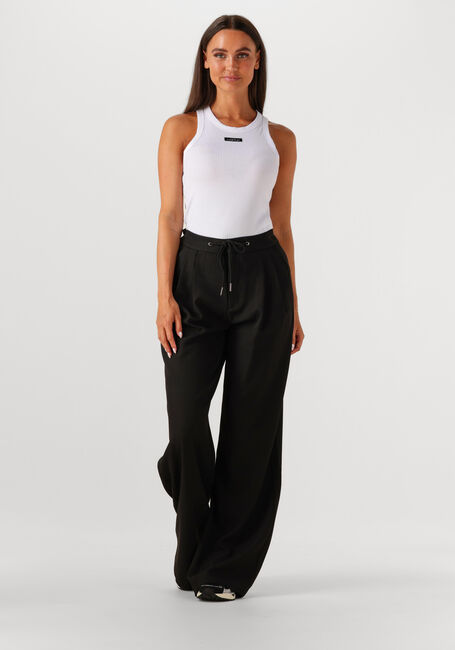 Zwarte HAUTE L'AMITIÉ Joggingbroek MICHELLE TAILOR TIE TALL PANT - large