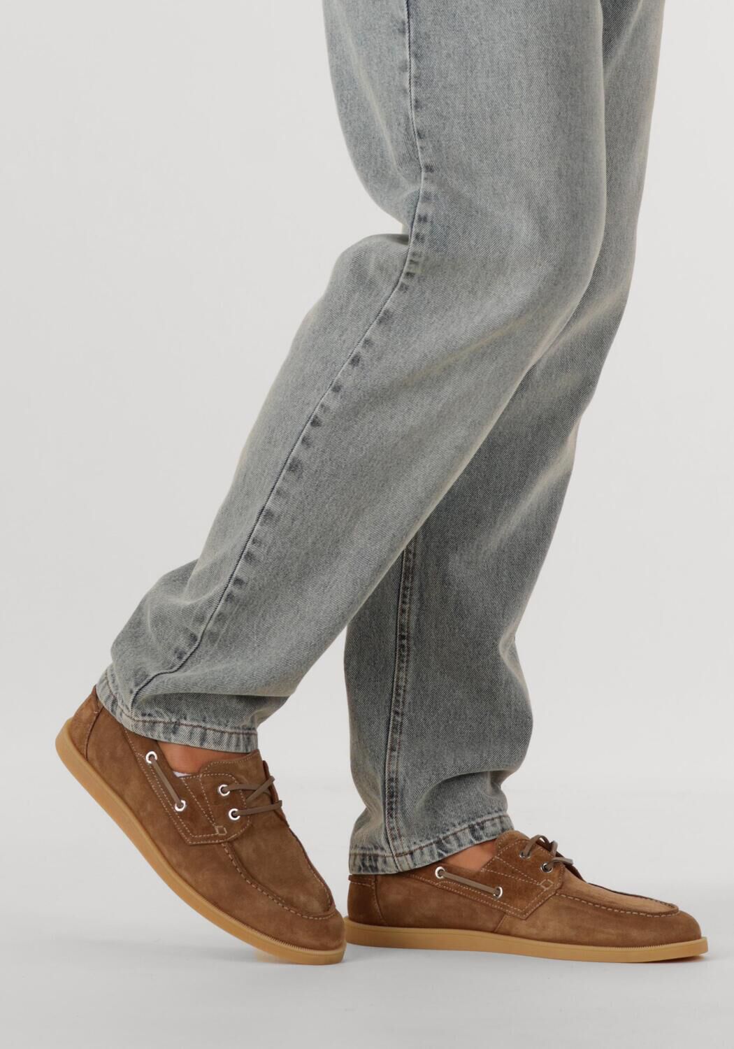 Cognac STEFANO LAURAN Veterschoenen SL4000 - large