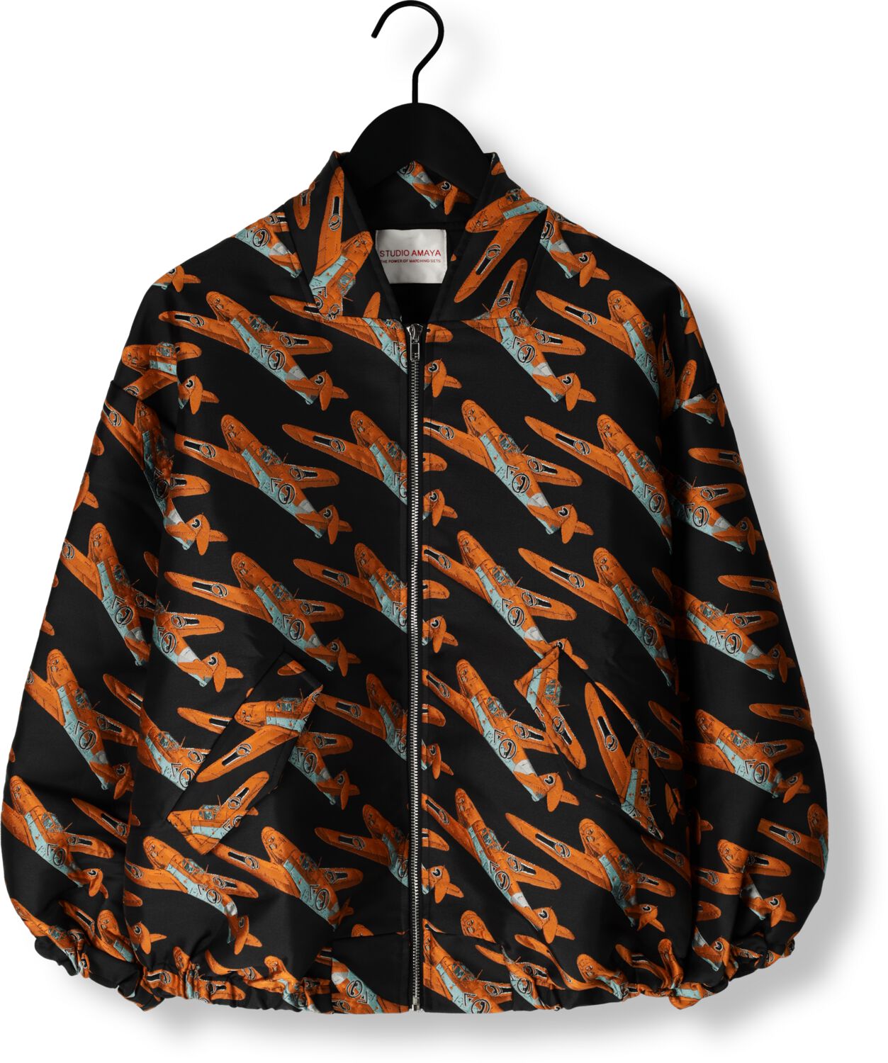 STUDIO AMAYA Dames Jassen Sky Oranje