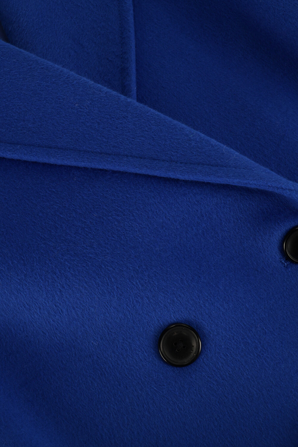 Blauwe TOMMY HILFIGER Mantel WOOL BLEND DB BELTED COAT - large