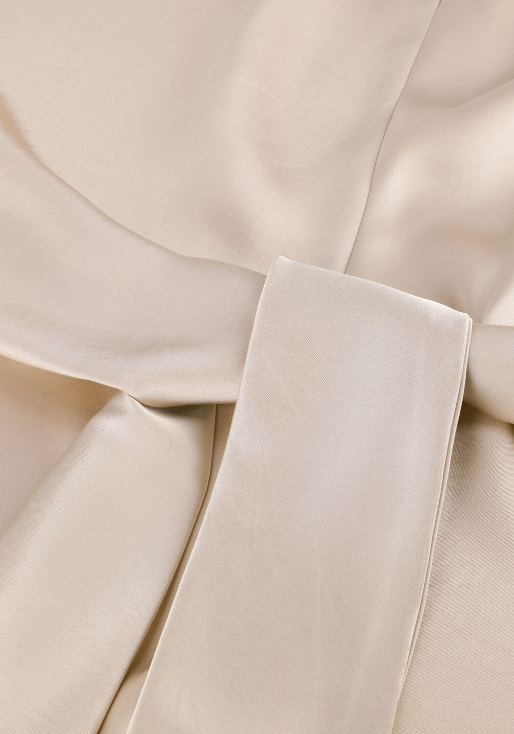 Beige NEO NOIR Blouses CASADIA HEAVY SATEEN BLOUSE - large