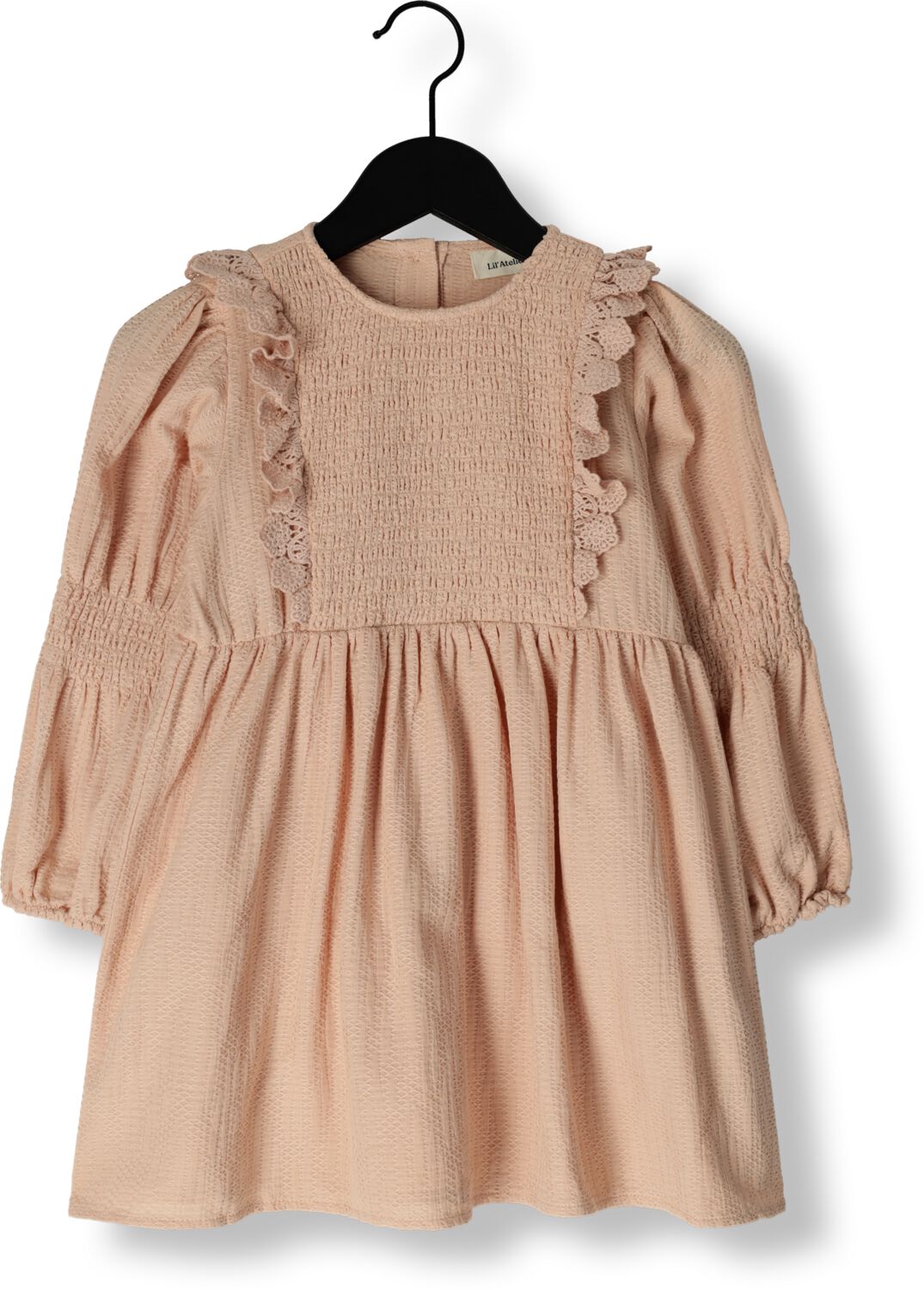 LIL' ATELIER Meisjes Jurken Nmfrosita Ls Dress Lil Lichtroze