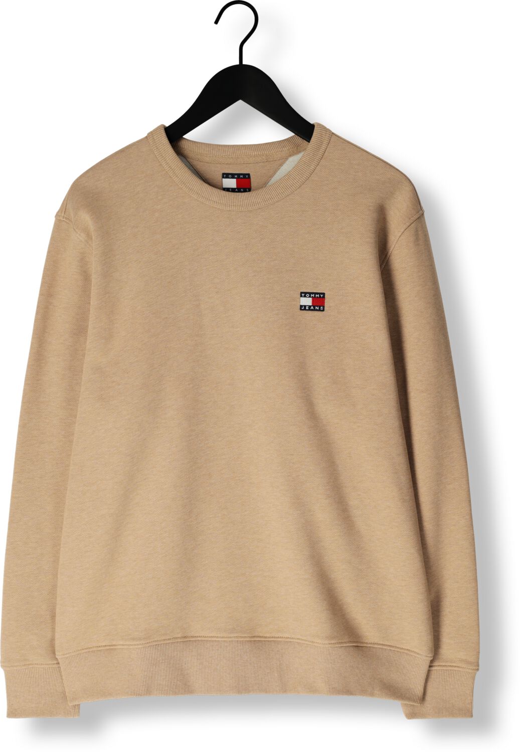 TOMMY JEANS Heren Truien & Vesten Tjm Reg Bagde Crew Ext Bruin