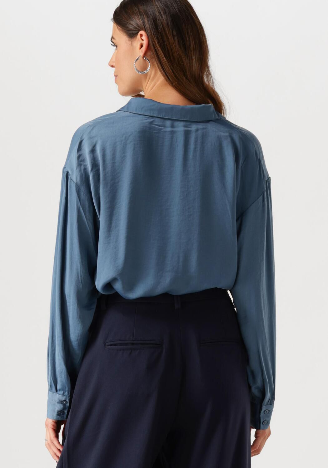 MSCH COPENHAGEN Dames Blouses Mschsandeline Maluca Shirt Donkerblauw