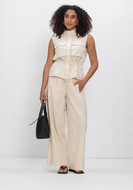 Beige OBJECT Jassen OBJKADIE LO WAISTCOAT 145 - large