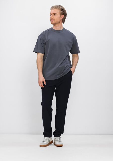 Donkergrijze GENTI Polo T-SHIRT SS 1227 - large